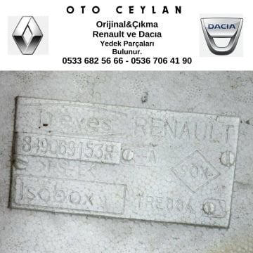 849069153R Lodgy Sağ Arka Alt Taban Köpüğü Çıkma Orjinal