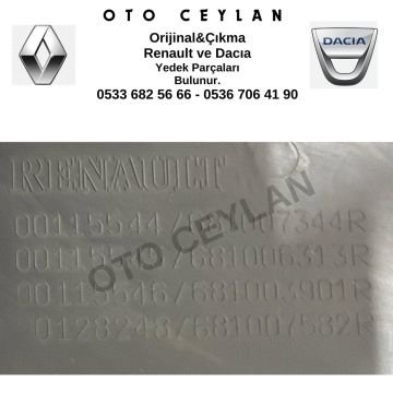 681007344R Dokker Göğüslük Çıkma Orjinal