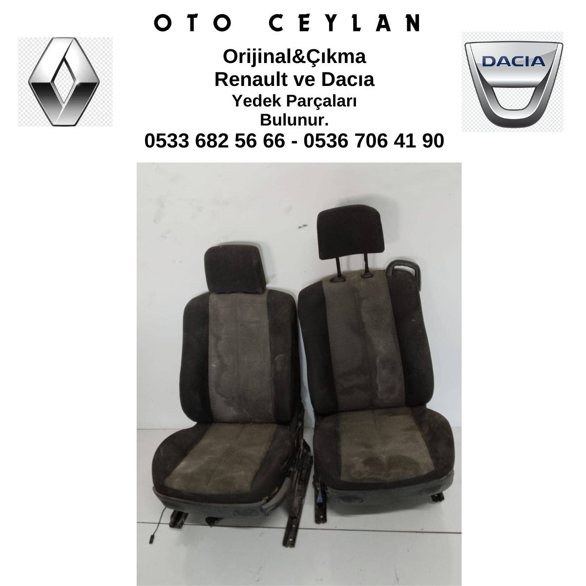 Scenıc 2 Ön Koltuk Kızaklı Çıkma Orijinal