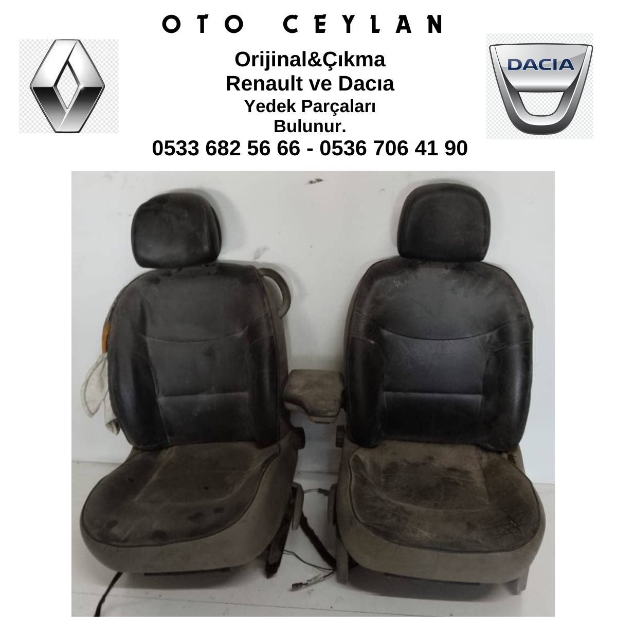 Scenıc 1 Ön Koltuk Takımı Çıkma Orijinal