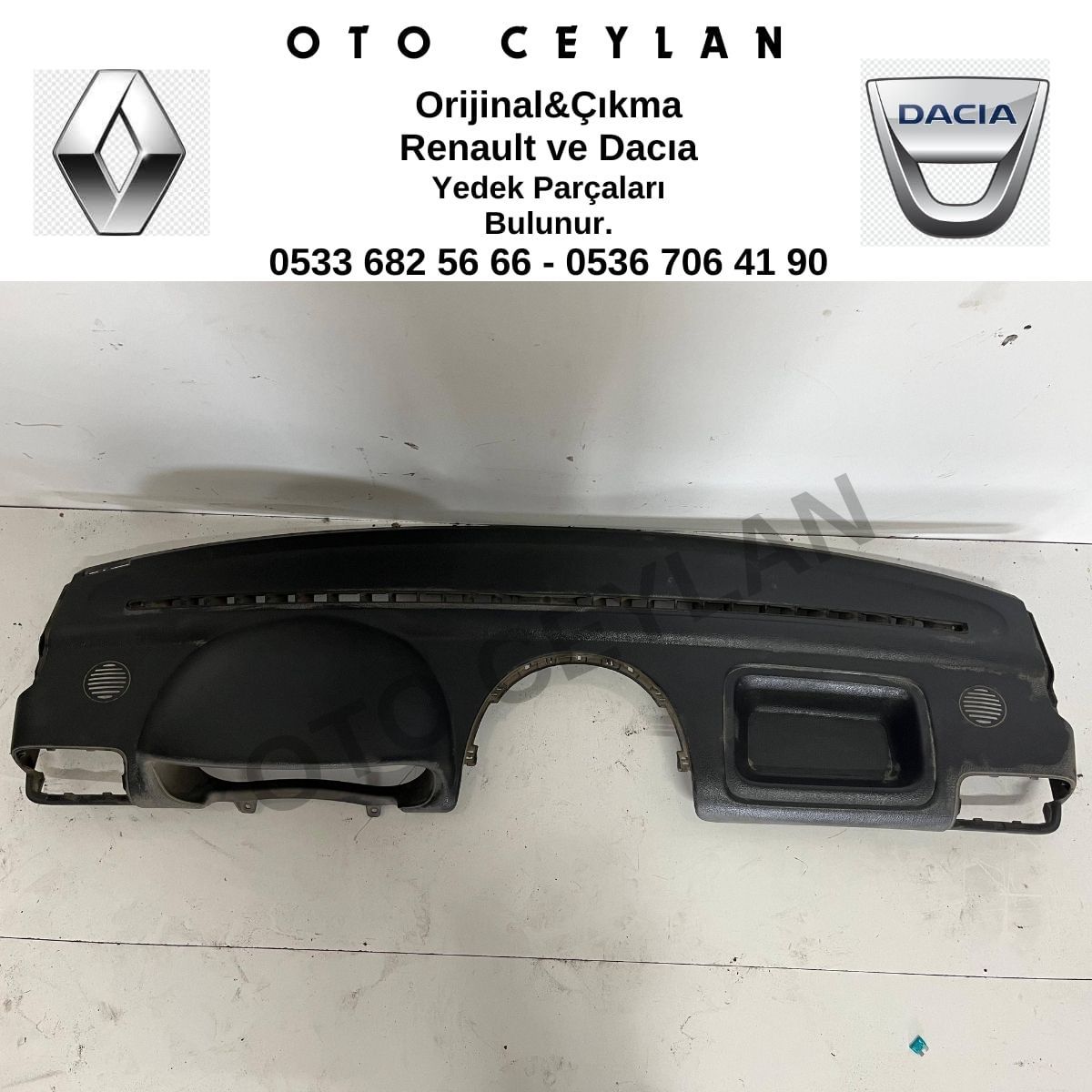 8200133960 Clio 2 Torpido Üst Parça Çıkma Orjinal