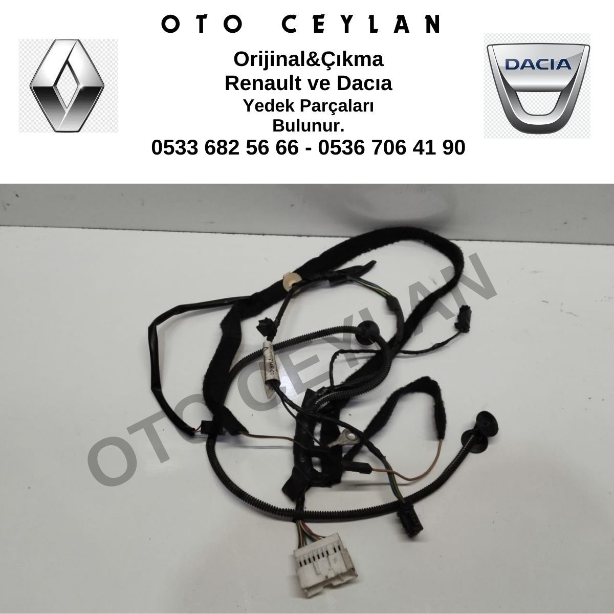 241632714R Sandero Arka Tesisat Orijinal Çıkma