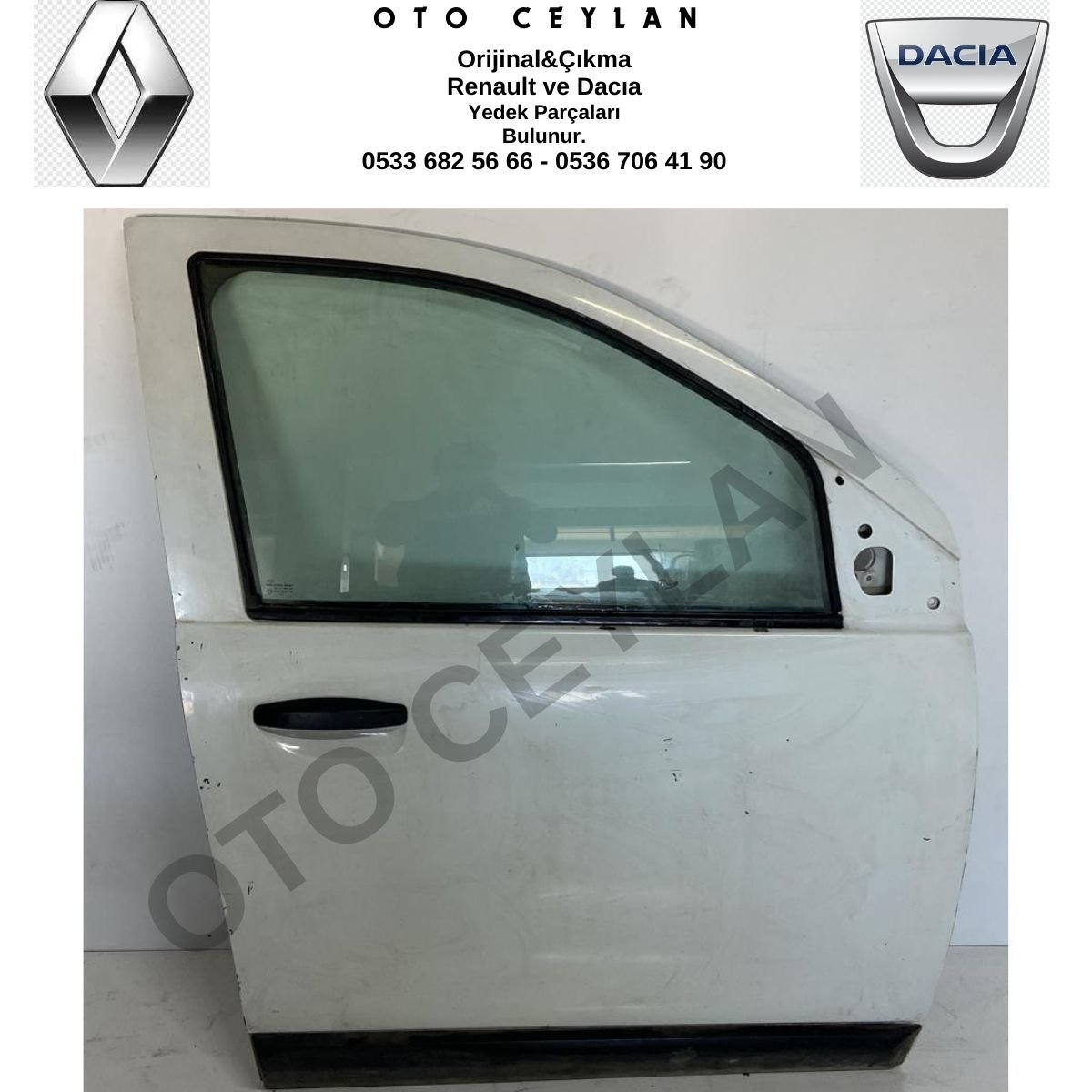 Dokker Lodgy Sağ Ön Kapı Çıkma