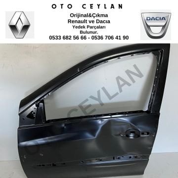 7751479112 Clio 3 Sıfır Orjinal Sol Ön Kapı