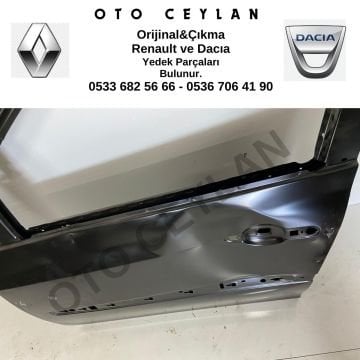 7751479112 Clio 3 Sıfır Orjinal Sol Ön Kapı