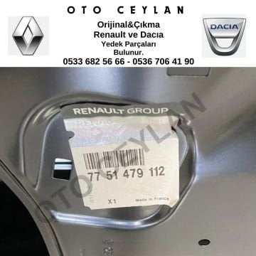 7751479112 Clio 3 Sıfır Orjinal Sol Ön Kapı