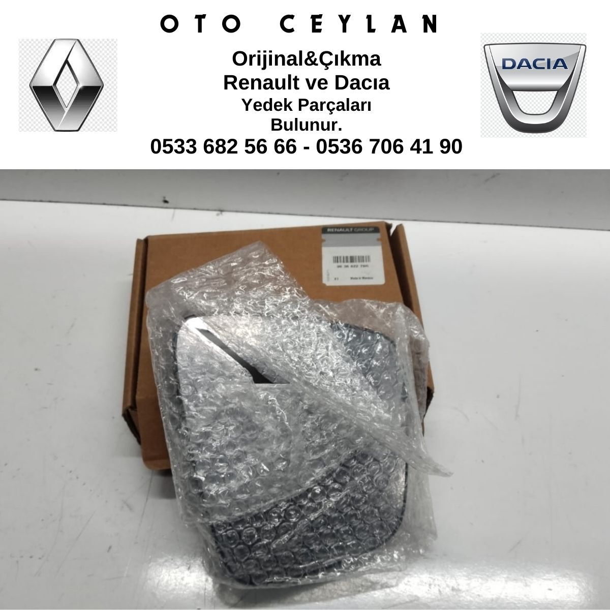 963662279R EXPRESS SOL AYNA CAMI SIFIR ORİJİNAL