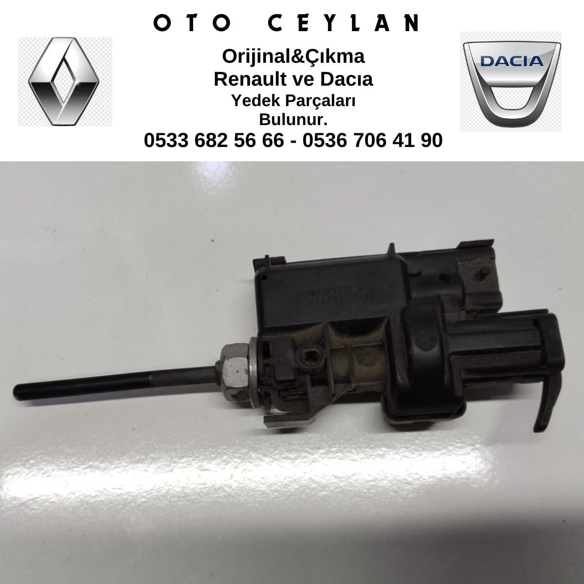 8200305732 Megan 2 Depo Kilit Motoru Çıkma Orijinal