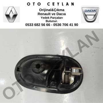 806718771R Yeni Sandero Symbol Krom Sol İç Kapı Açma Kolu Orijinal Çıkma