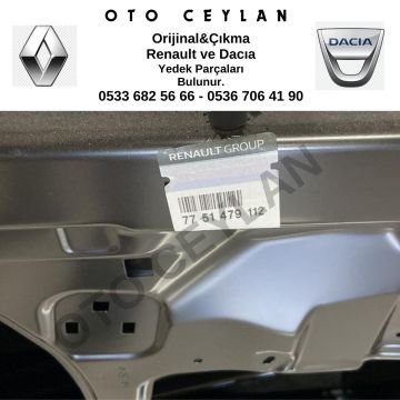 7751479112 Clio 3 Sol Ön Kapı Sıfır Orjinal