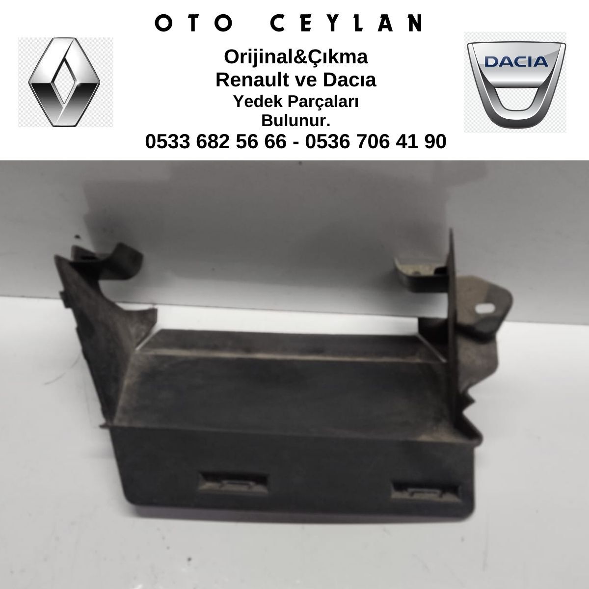628101293R DOKKER LODGY HAVA DEFLEKTÖRÜ SIFIR ORİJİNAL