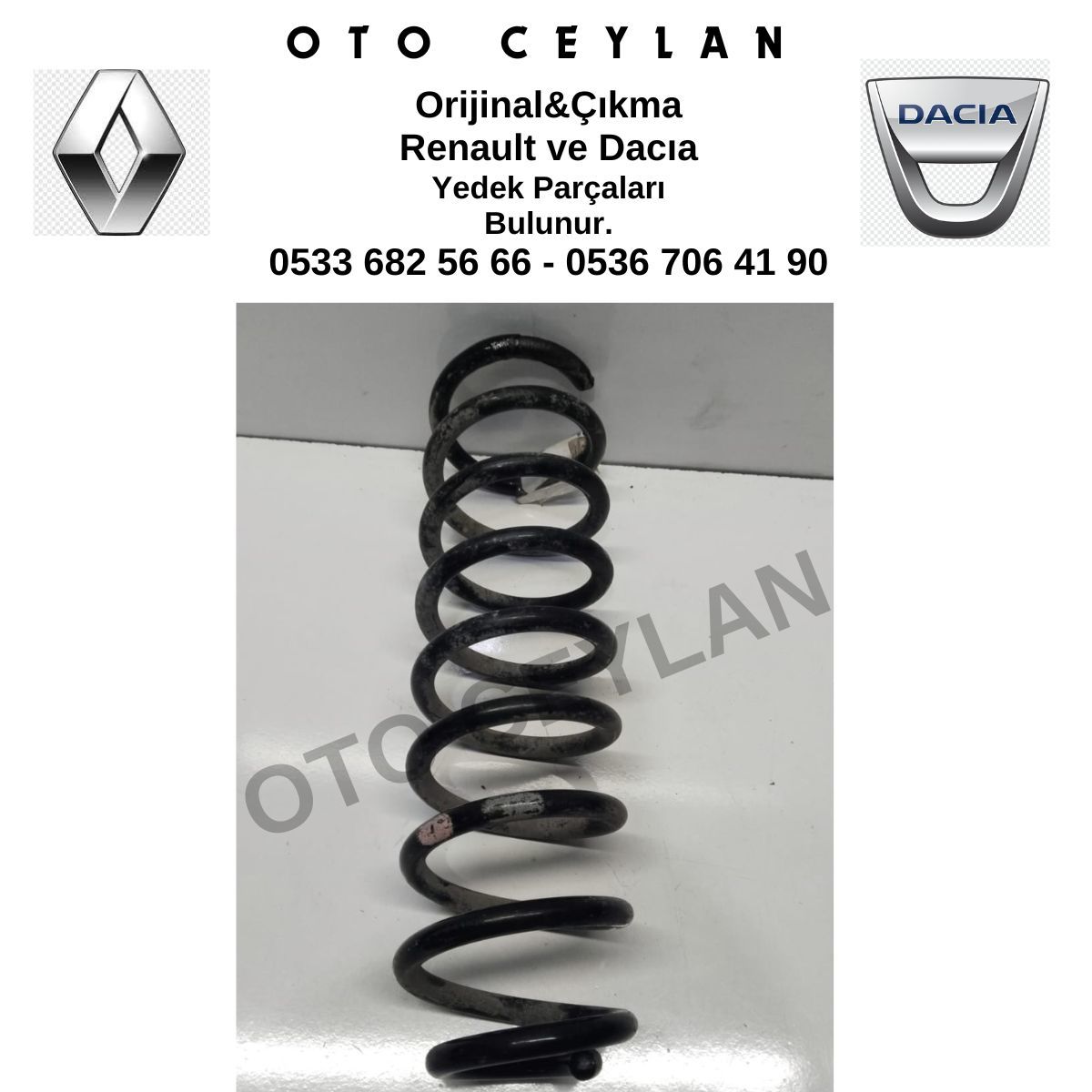 8200346439 Megane 2 Arka Helezon Yayı Orijinal Çıkma