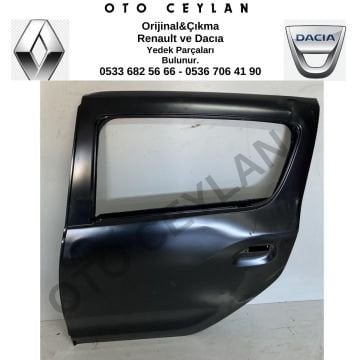 821017625R Sandero 2-II Stepway Sol Arka Kapı