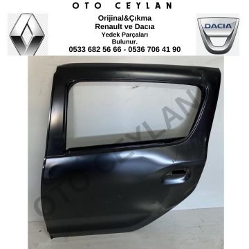 821017625R Sandero 2-II Stepway Sol Arka Kapı