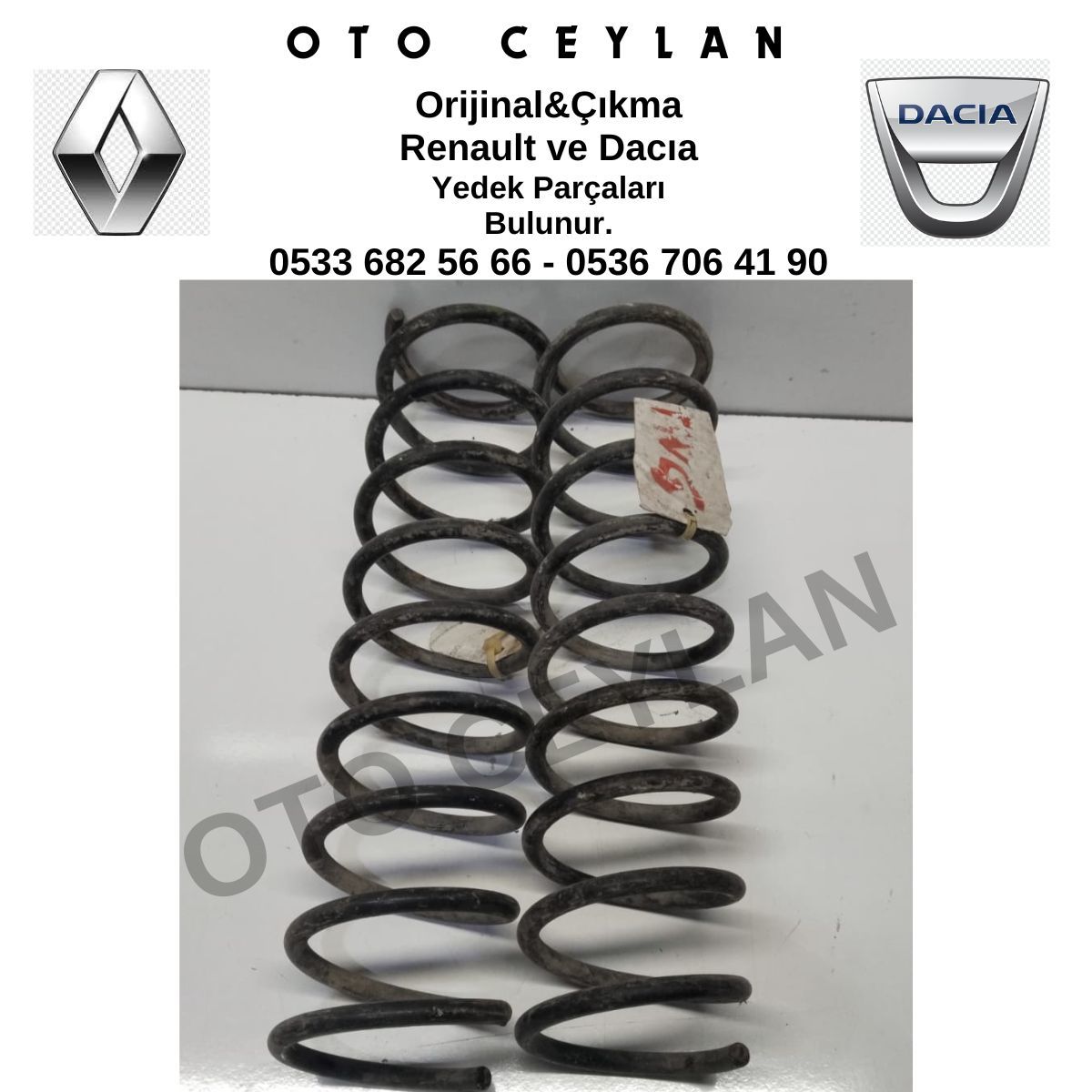 7700419498 Twingo Arka Helezon Adet Orijinal Çıkma