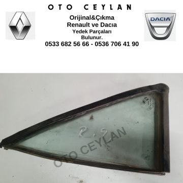 43R00098 Renault 9 Kelebek Camı Oirijinal Çıkma