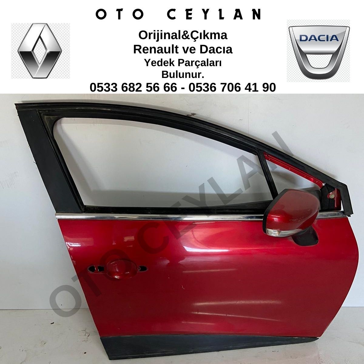 Clio 4 Sağ Ön Kapı Çıkma