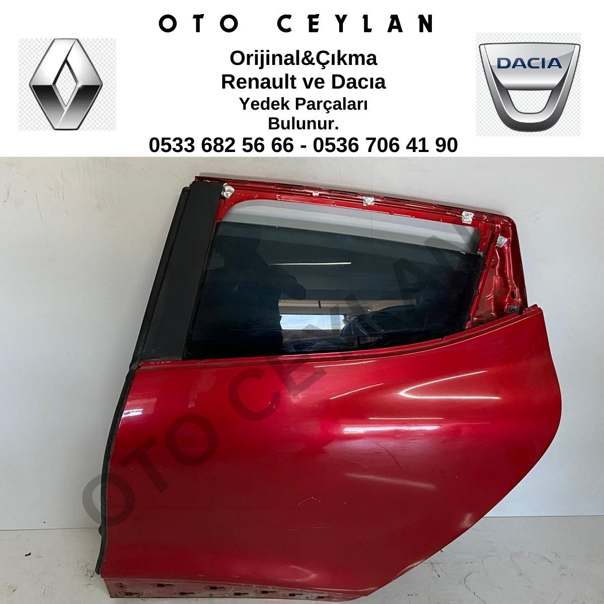 Clio 4 Sol Arka Kapı Çıkma