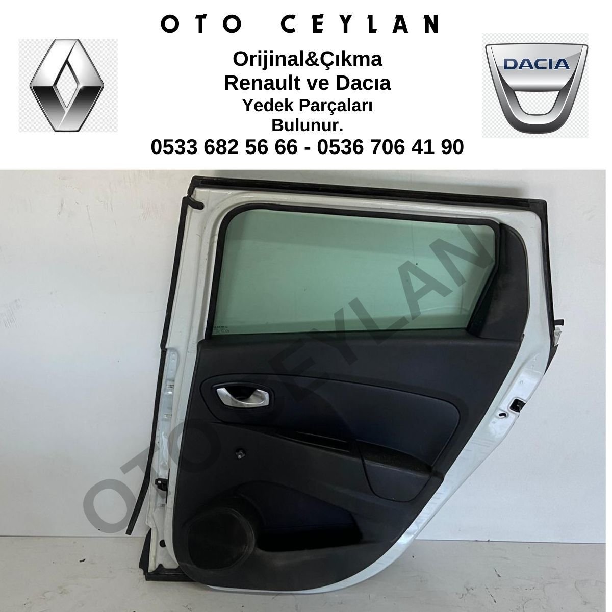 Clio 4 Sporter Sağ Arka Kapı Çıkma