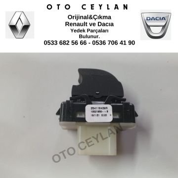 254118439R Sandero Cam Kumandası Dgm Orijinal Çıkma