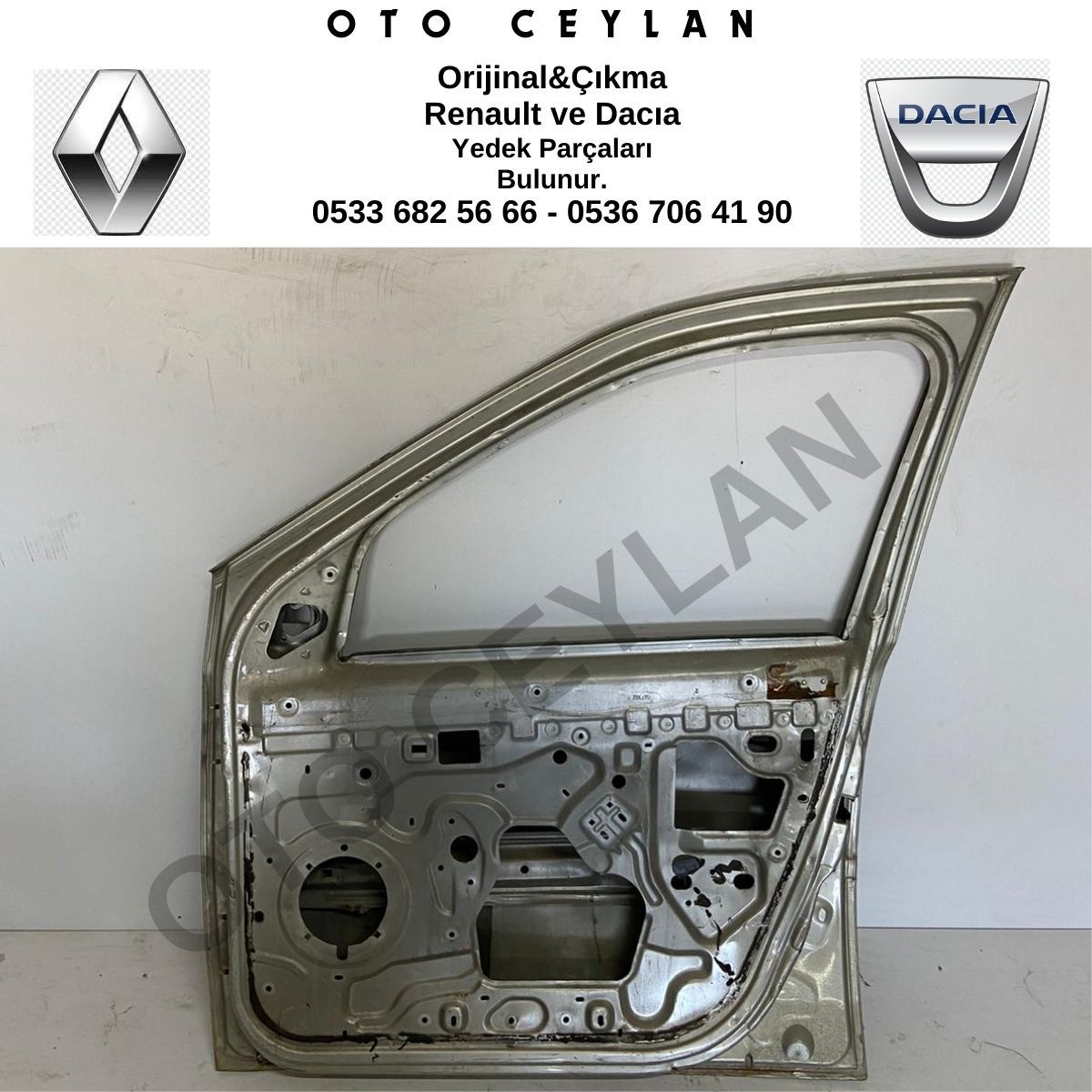 Dacia Logan Sağ Ön Kapı Çıkma