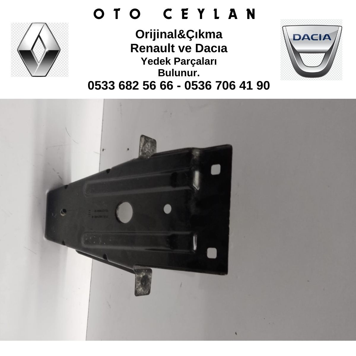 751277663R SYMBOL SANDERO LOGAN SOL ŞASE KOLU UCU SIFIR ORİJİNAL