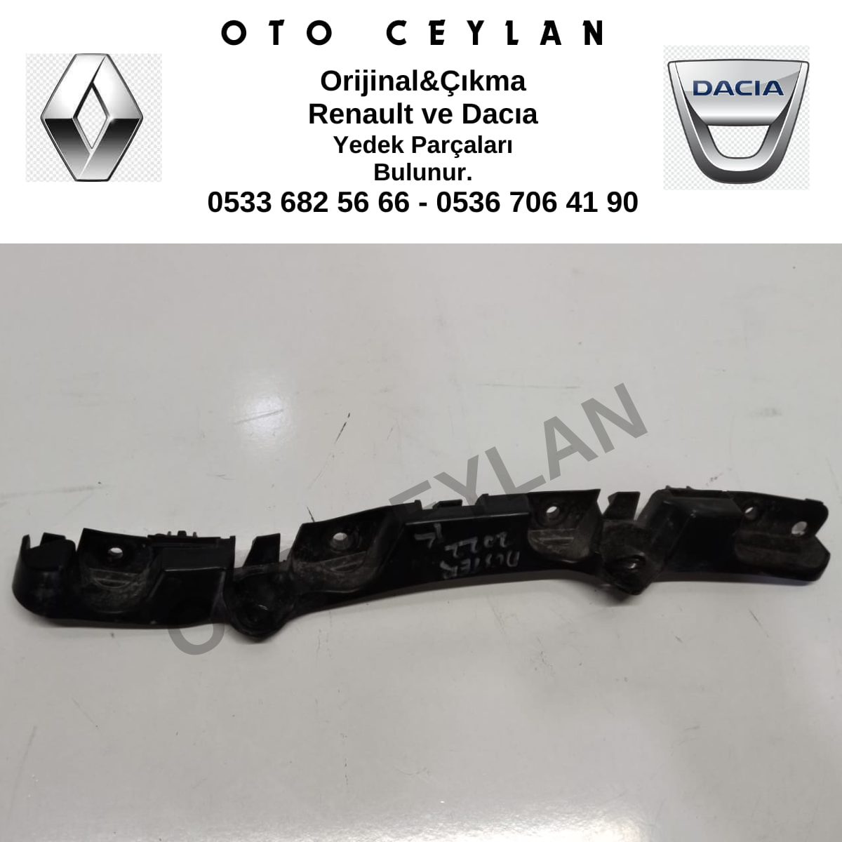 850445579R Duster Sağ Arka Tampon Ayağı Orijinal Çıkma