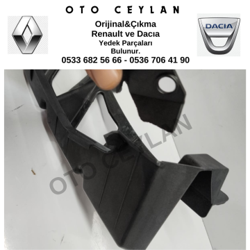 8200074438 Megan 2 Sol Arka Tampon Tespit Parçası Sıfır Orijinal  (Hafif Hatalı)