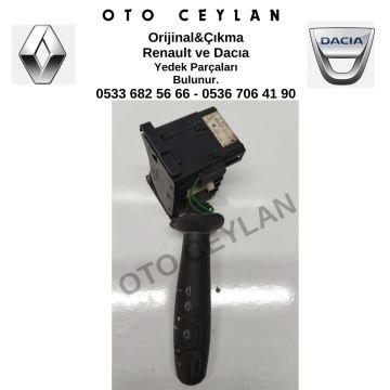 7701048915 8200012245 Laguna 2 Espace 4 Ön Cam Yıkama Silecek Anahtarı Orijinal Çıkma