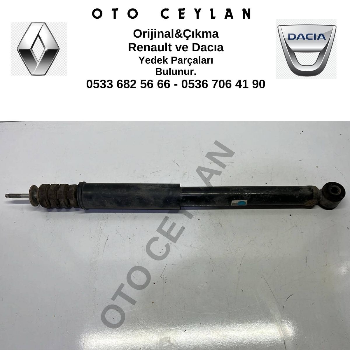 562103280R Sandero 3 Arka Amortisör Çıkma Orijinal