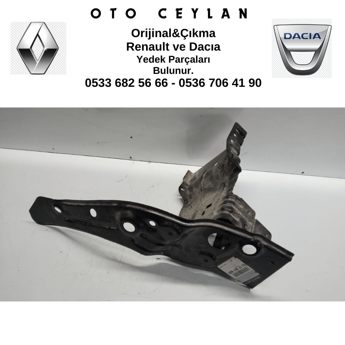 625196782R DUSTER XJD SOL FAR SACI ÖN PANEL SACI SIFIR ORİJİNAL