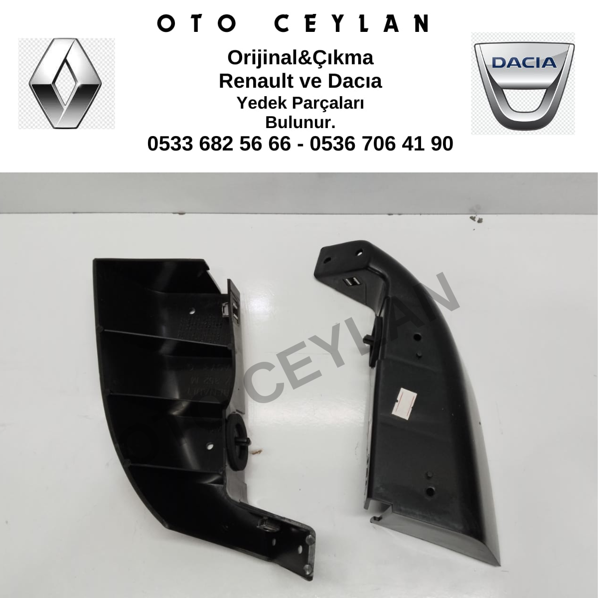 7701207437 Clıo Arka Tampon Ayağı Sıfır Orijinal