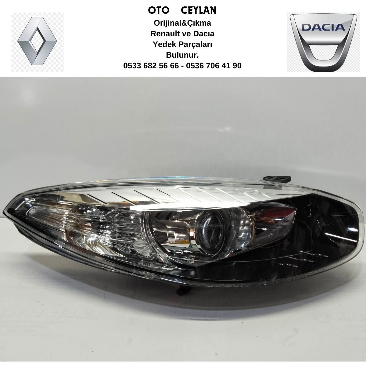 260101331R Fluence Sağ Far Sıfır Orjinal Hatasız