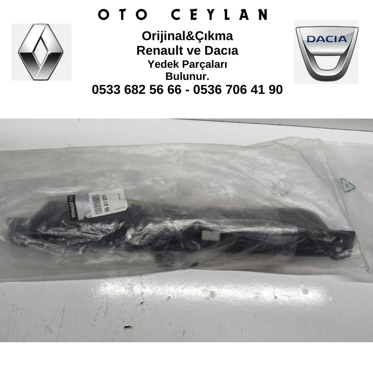 960103971R MEGANE 4 ÖN TAMPON RÜZGAR SPOYLERİ SIFIR ORİJİNAL