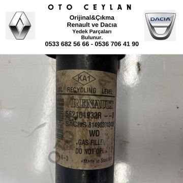 562101932R Lodgy Arka Amortisör Çıkma Orijinal