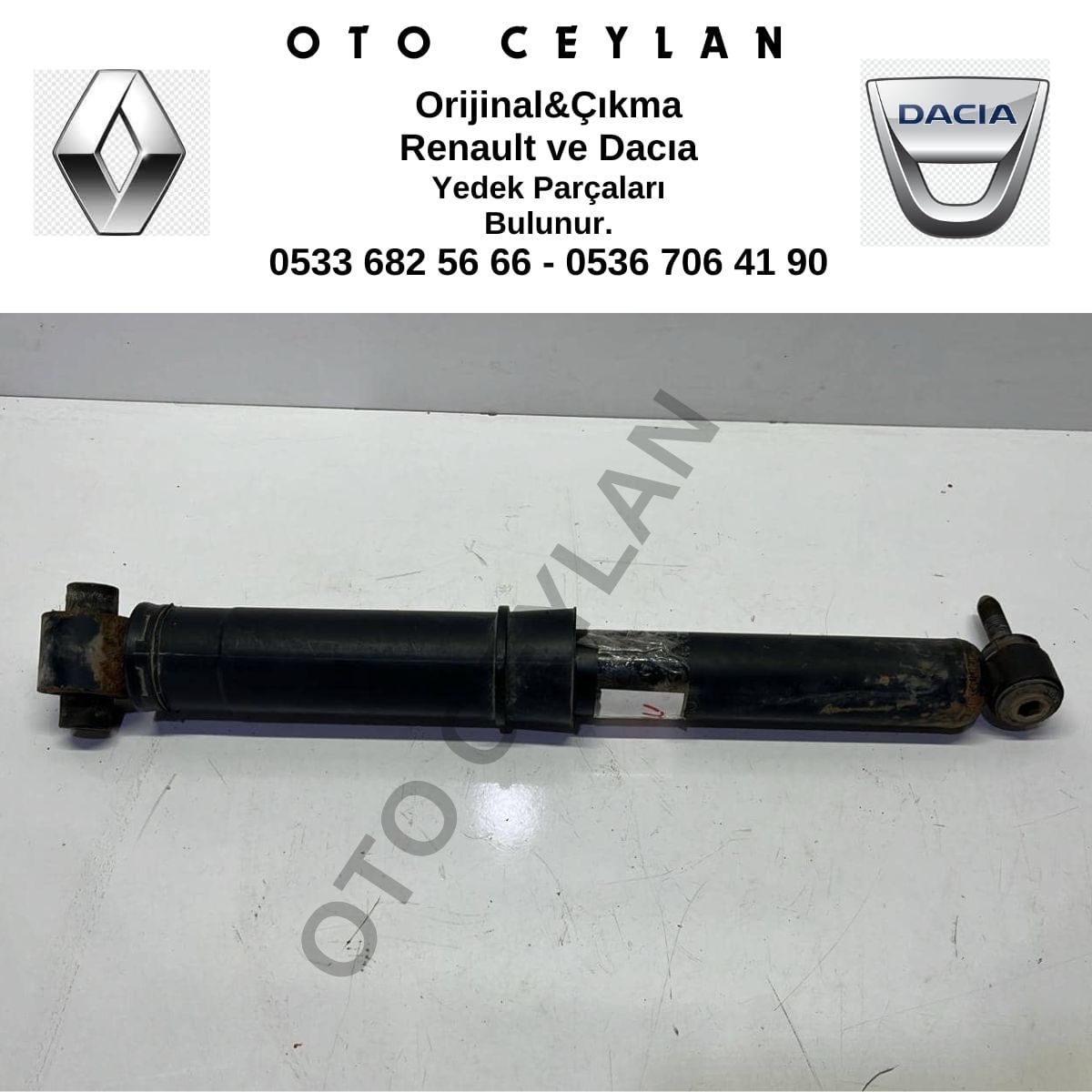 8200356872 Megan 2 Arka Amortisör Çıkma Orijinal