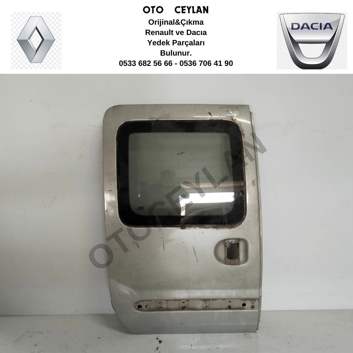 Kangoo Sağ Sürgülü Kapı Çıkma Orjinal