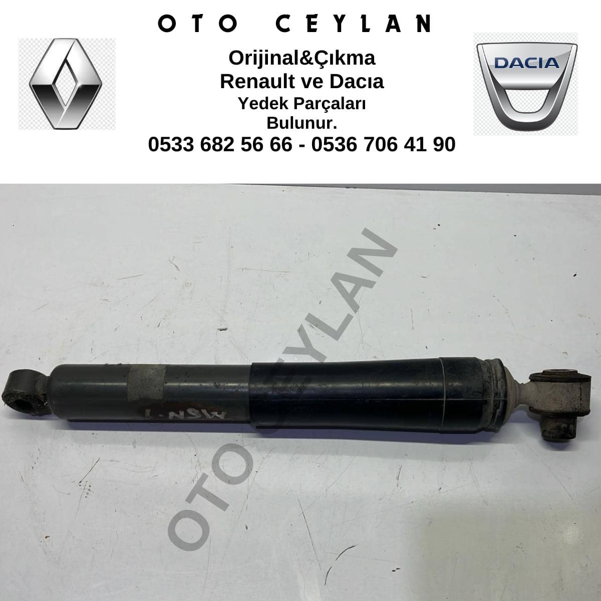 7700422518 Megan Arka Amortisör Çıkma Orijinal