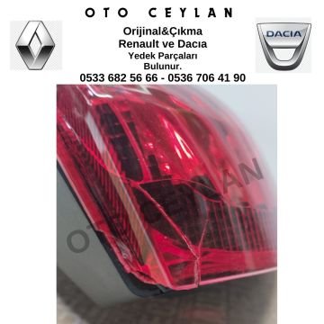 7700433751 Clio Symbol Sol Stop Lambası Sıfır Orijinal Hafif Hatalı