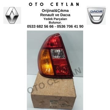7700433751 Clio Symbol Sol Stop Lambası Sarı Sinyalli Sıfır Orijinal Hatasız