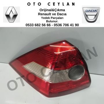 8200142682 Megane 2 Sedan Sol Arka Stop Lambası Sıfır Orijinal Hafif Hatalı