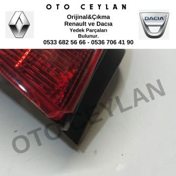 8200142682 Megane 2 Sedan Sol Arka Stop Lambası Sıfır Orijinal Hafif Hatalı