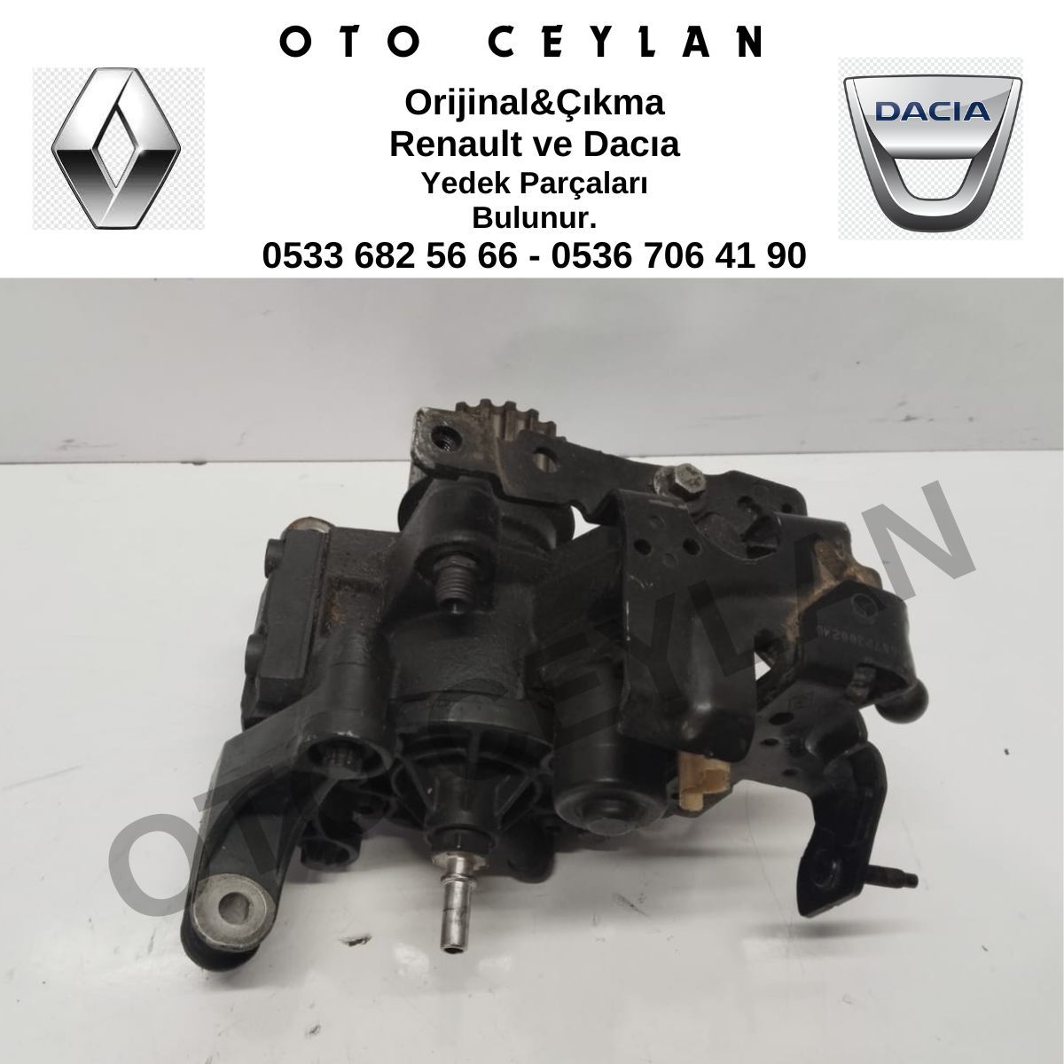 8201100115 Megane 4 Talisman Kadjar Mazot Pompası 1.5Dci Orijinal Çıkma