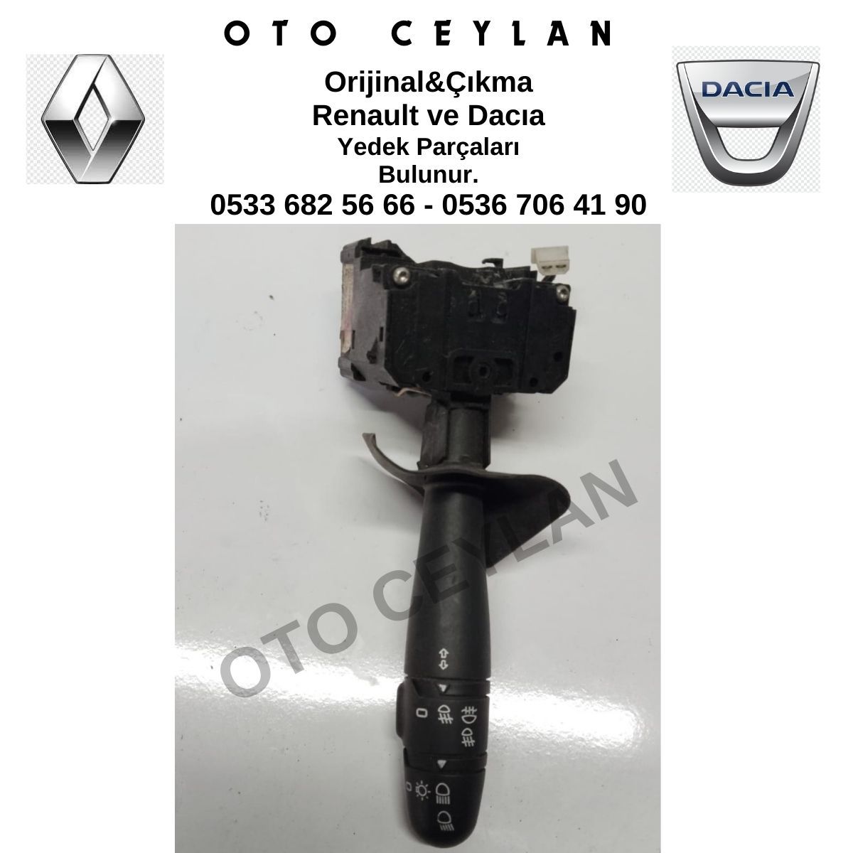 8200953898 Clio Far Kolu Orijinal Çıkma