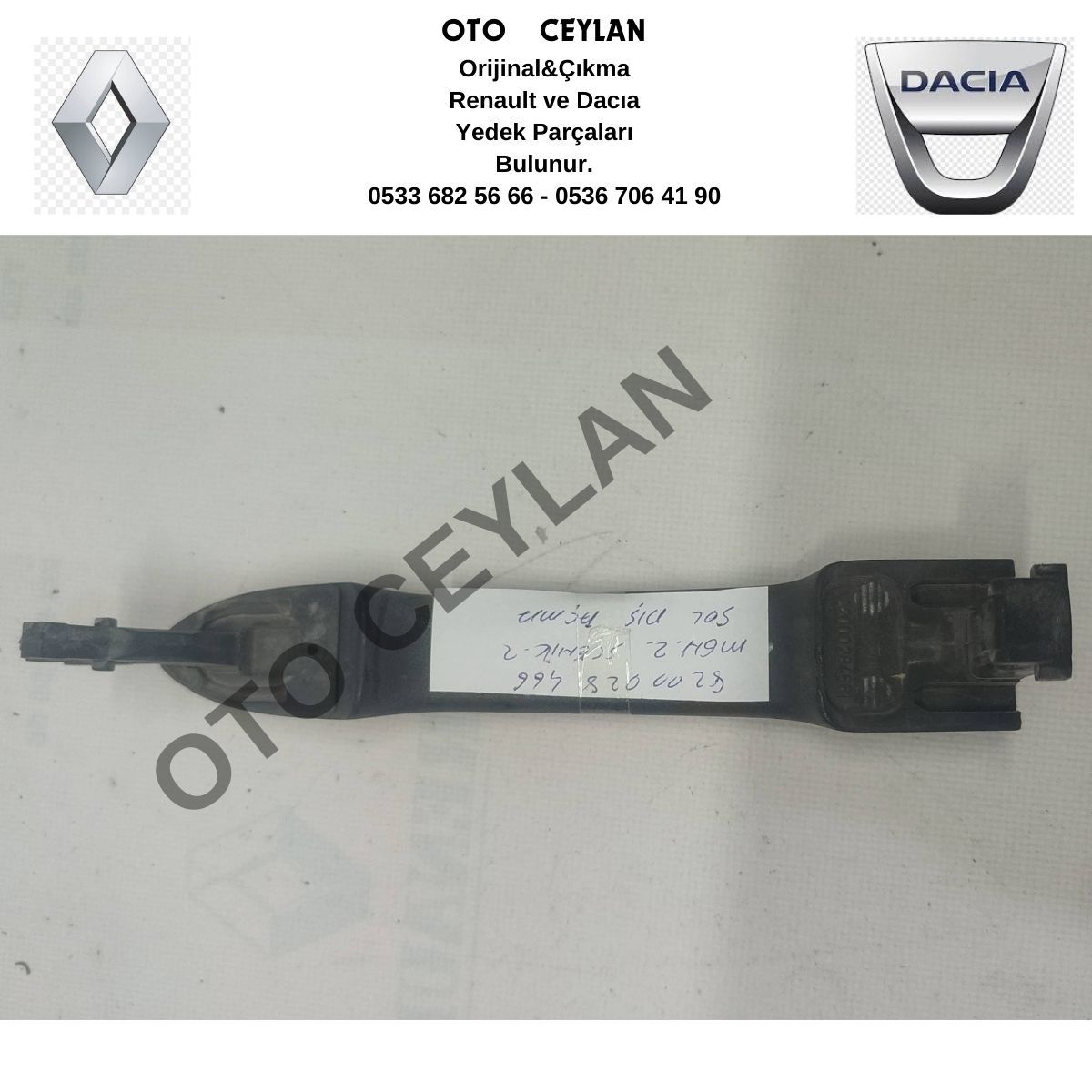 8200028466 Megan 2 Scenic 2 Sol Dış Açma Mekanizması