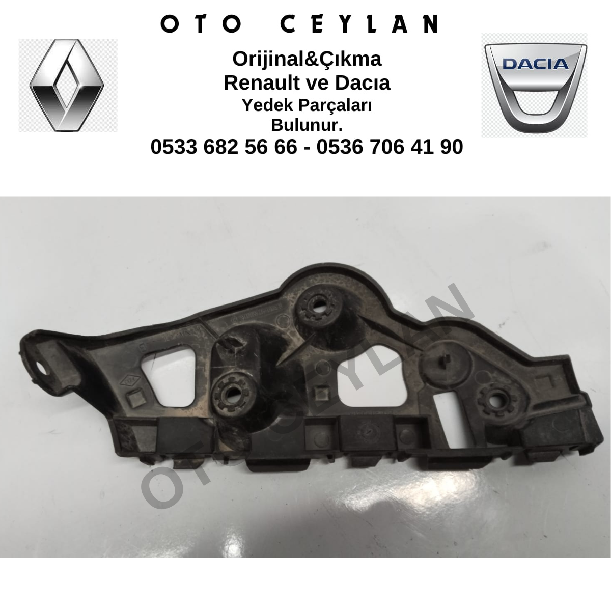 850440810R Sandero Arka Tampon Ayağı Sağ Çıkma Orijinal