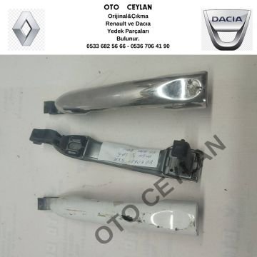 806060088R Megan 3 Sağ Dış Kapı Kolu Çıkma Orjinal