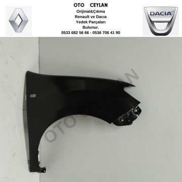 631000142R Sandero Sağ Ön Çamurluk Sıfır Orijinal Hafif Hatalı