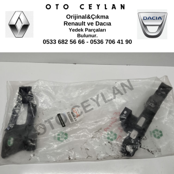 8200800090 Clıo 3 Sol Ön Tampon Braketi Sıfır Orijinal