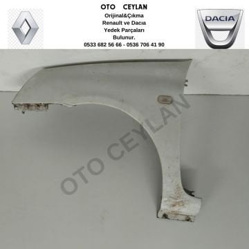 7701473448 Clıo Sol Ön Çamurluk Çıkma